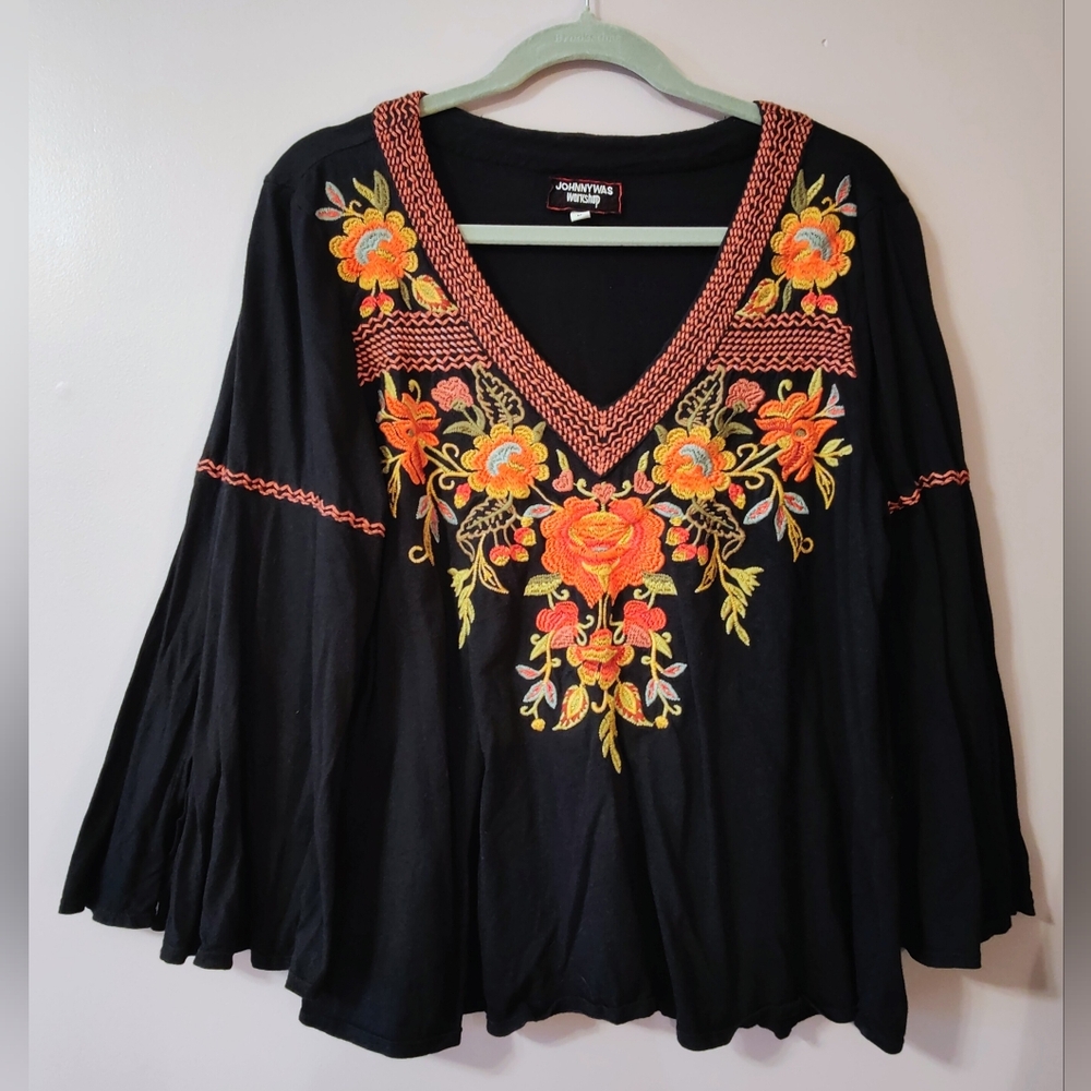 Johnny Was Violette Swing Shirt